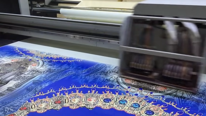History and Current State of Digital Fabric Printing