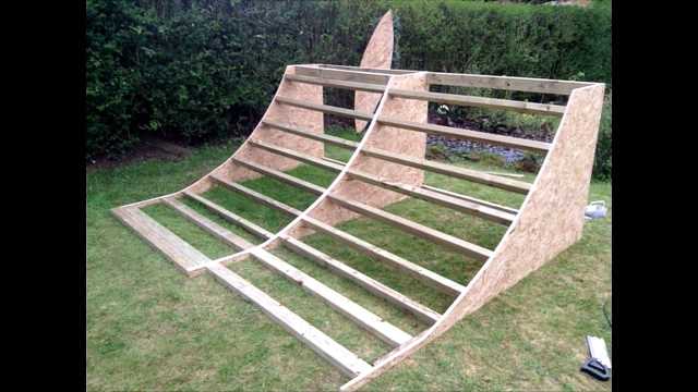 DIY Skateboarding Project: Learn How to Build a Mini Quarter Pipe Today-1